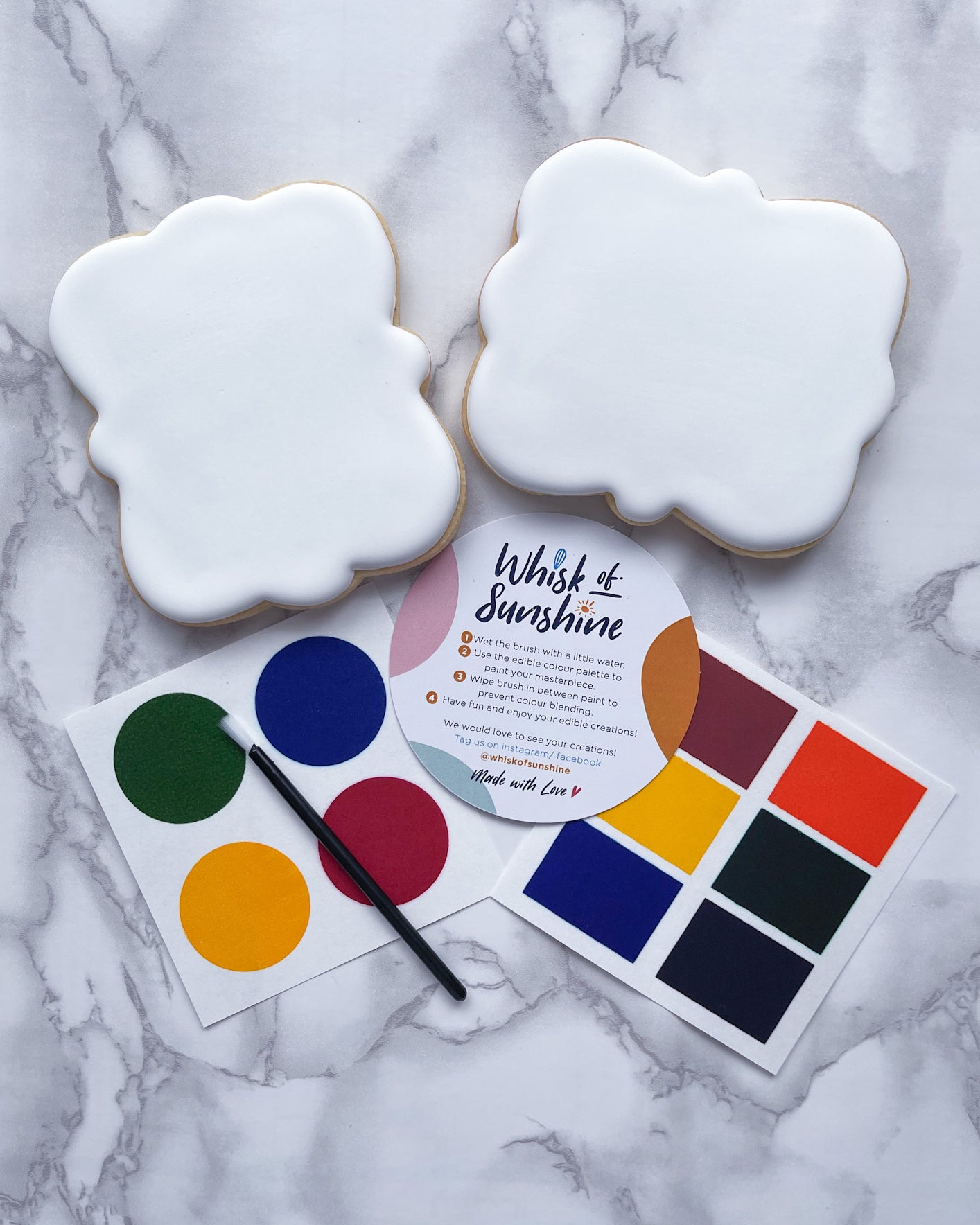 Basic Non Stenciled PYO Cookie Kit
