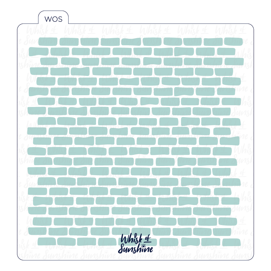 Brick Wall Stencil