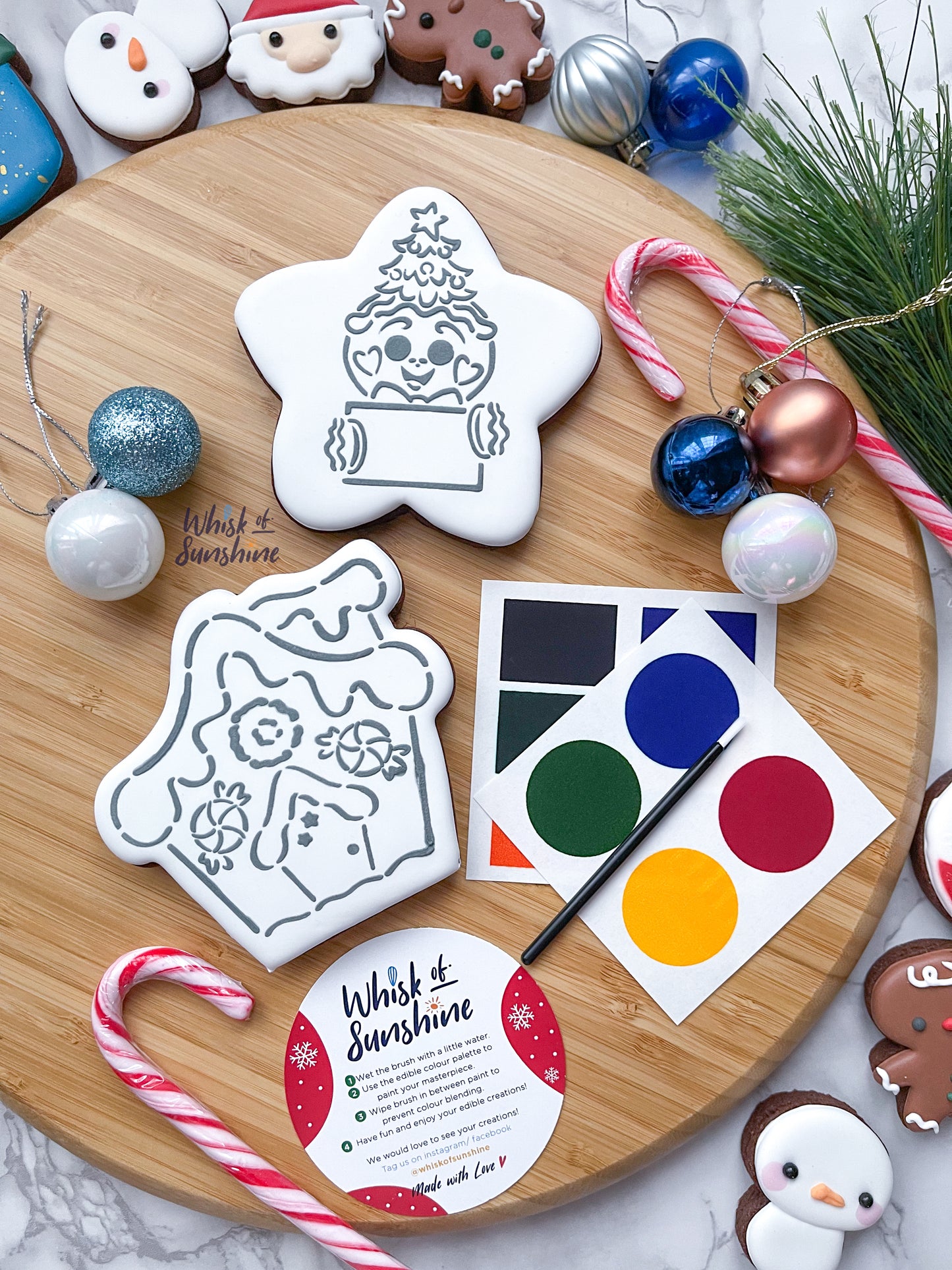 Gingerbread Kisses PYO Cookie Kit