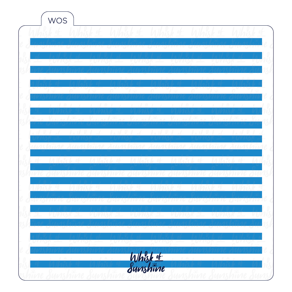 Stripes Stencil (Small)