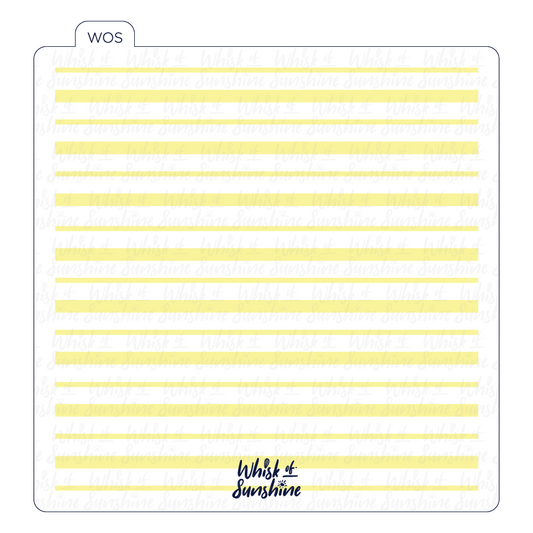 Alternate Stripes Stencil