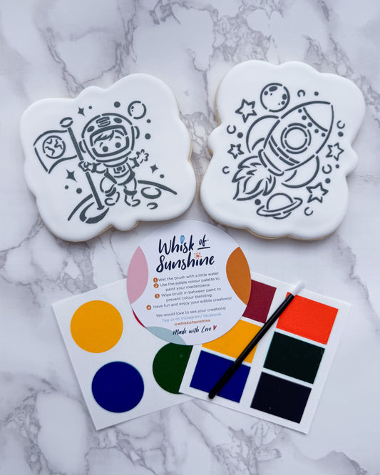 Astronaut & Rocket PYO Cookie Kit