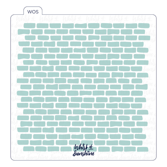 Brick Wall Stencil