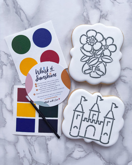 Castle & Flower PYO Cookie Kit