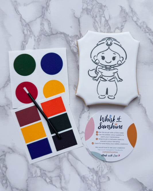 Magic Lamp Princess Paint Your Own Cookie