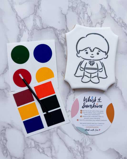 Super-Man Paint Your Own Cookie