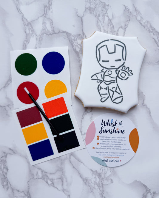 Iron-Man Paint Your Own Cookie
