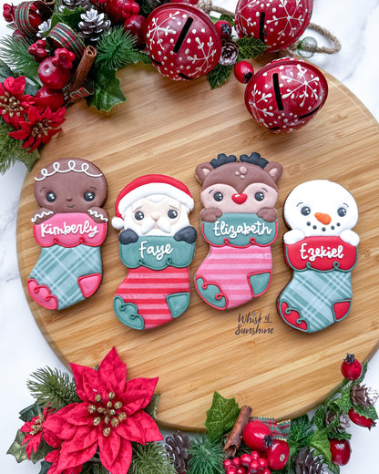 Christmas Stocking (with customized name)