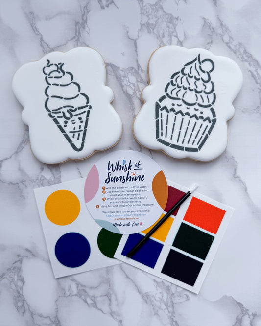 Ice Cream & Cupcake PYO Cookie Kit