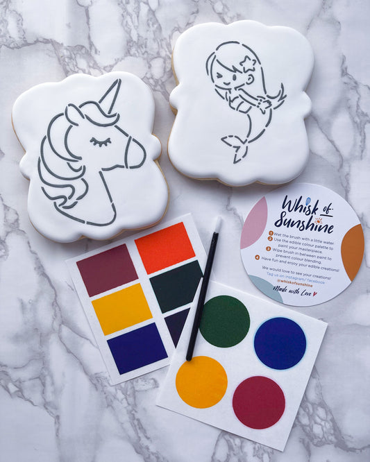 Mermaid & Unicorn PYO Cookie Kit