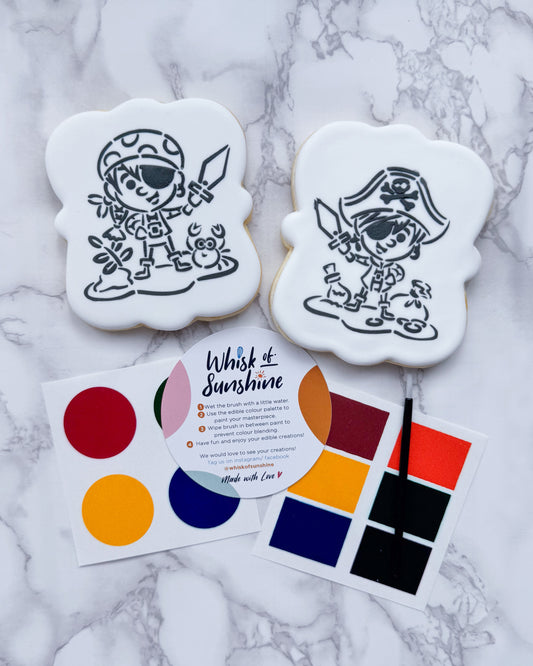 Pirates Paint Your Own Cookie Kit