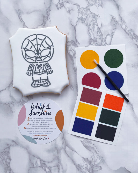 Spider-Man Paint Your Own Cookie