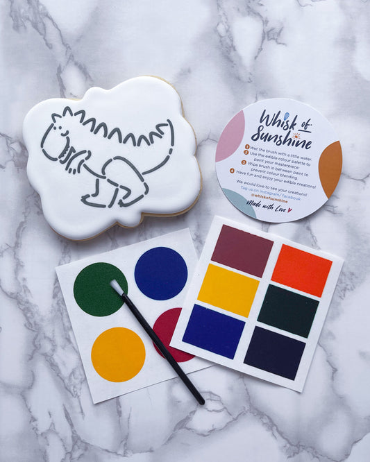 T-Rex Paint Your Own Cookie