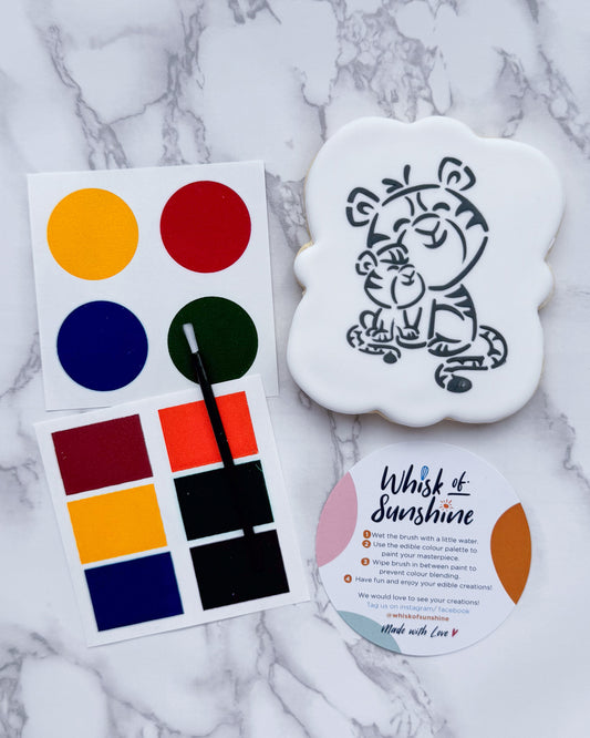 Tiger Paint Your Own Cookie