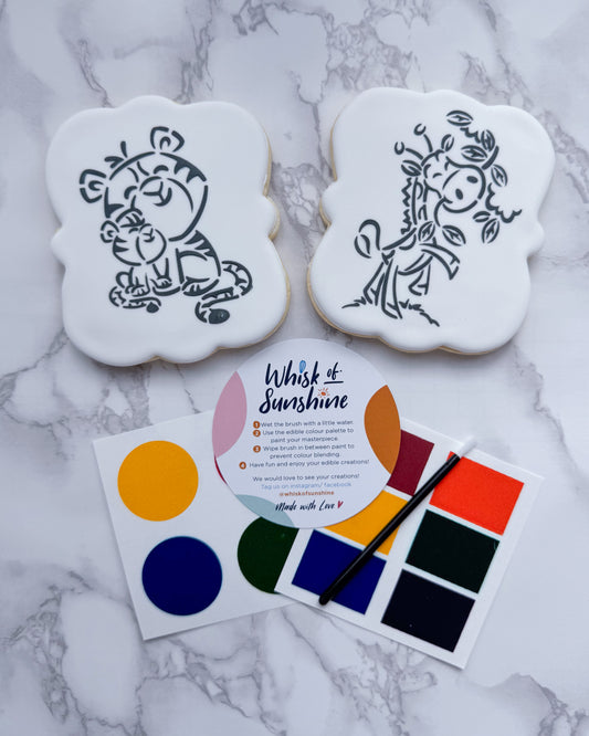 Tiger & Giraffe PYO Cookie Kit