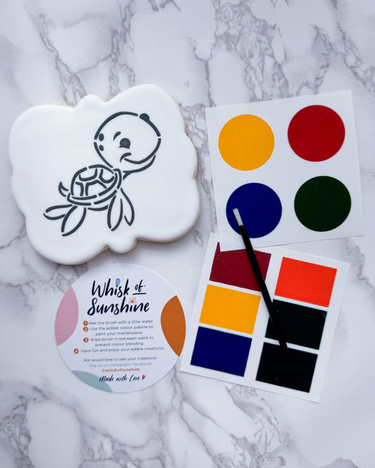 Turtle Paint Your Own Cookie