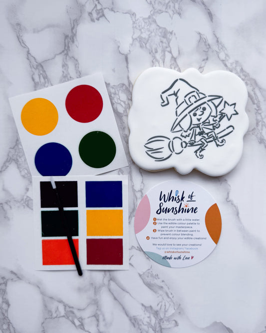 Witch Paint Your Own Cookie
