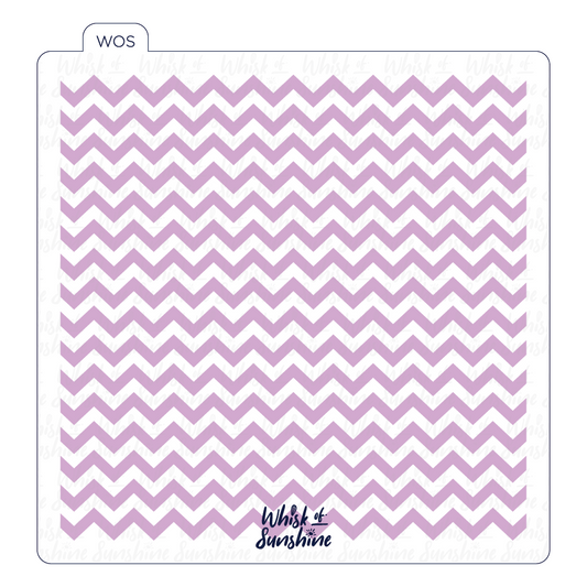 Zig Zag Stencil (Small)